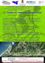 mountain bike il 24 agosto il '1° trofeo xc memorial santino arasi'