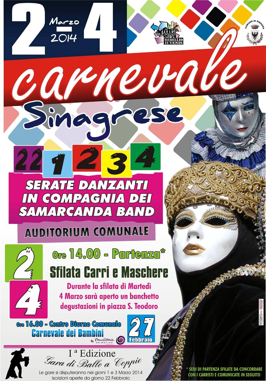 carnevale sinagrese 2014