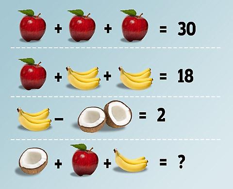 enigma della frutta: l’indovinello che in pochi sanno risolvere.