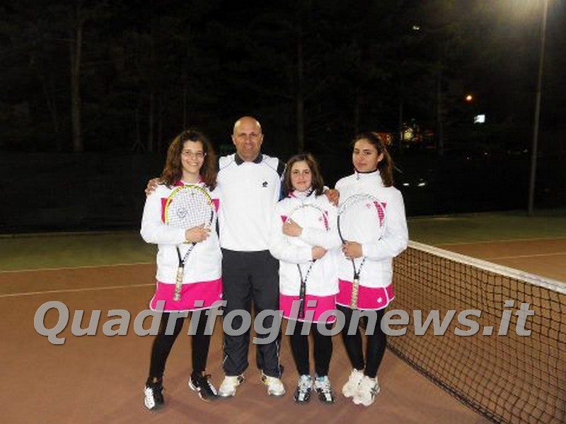 tennis: prima sconfitta della squadra femminile, campionato di serie c