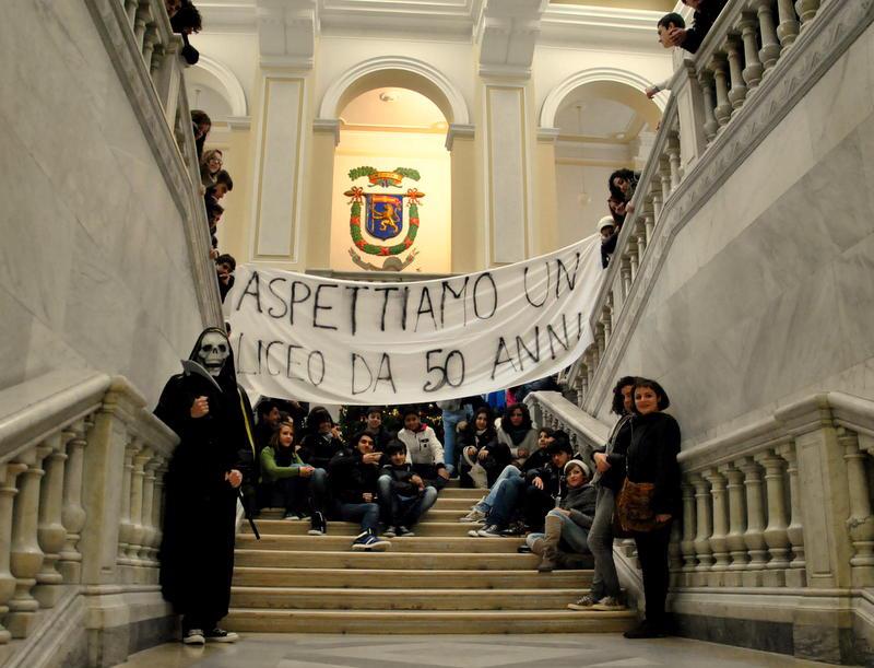 liceo scientifico e linguistico: la trattativa 'aquino-ricevuto'
