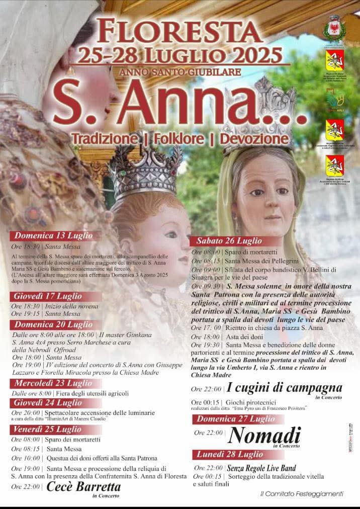 floresta - festa di s.anna