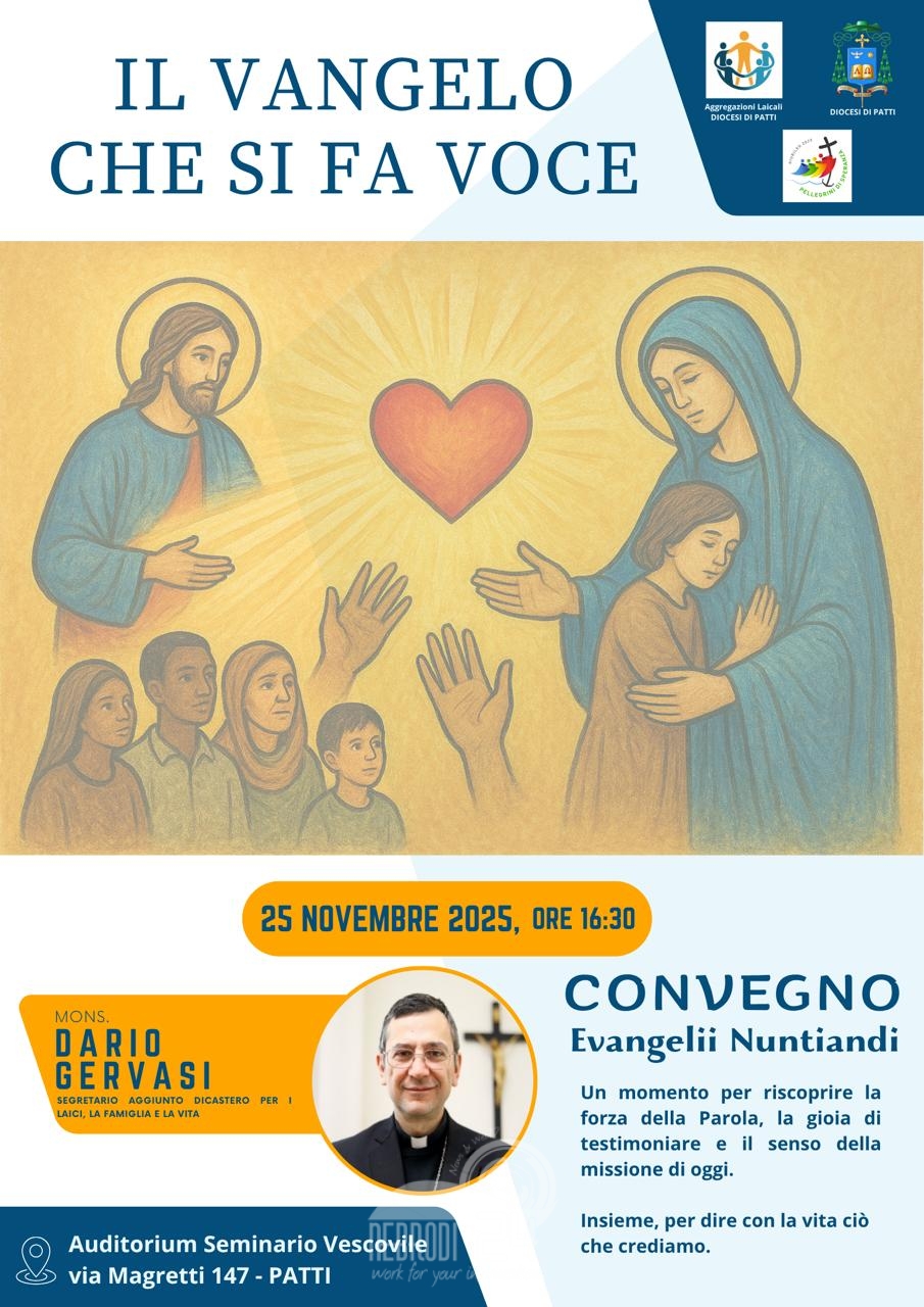 la diocesi di patti promuove il convegno del 25 novembre evangelii nuntiandi