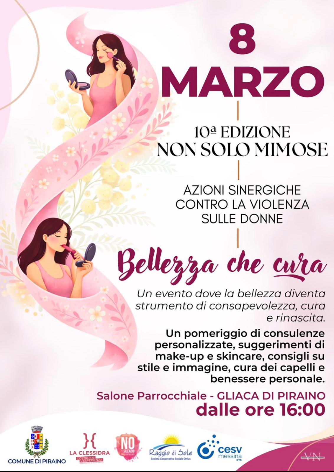 l�associazione �la clessidra� celebra l�8 marzo: a gliaca di piraino la bellezza diventa cura e rinascita